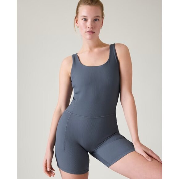 Athleta Gray Shapewear Bodysuit - Picture 6 of 6